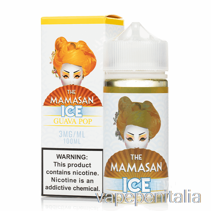 Vape Italia Ice Guava Pop - The Mamasan E-liquid - 100ml 6mg